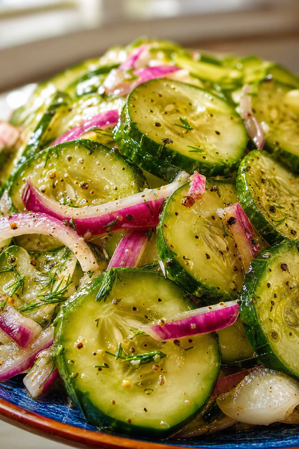 Classic Tangy Cucumber and Onion Pickle Side for Summer Meals