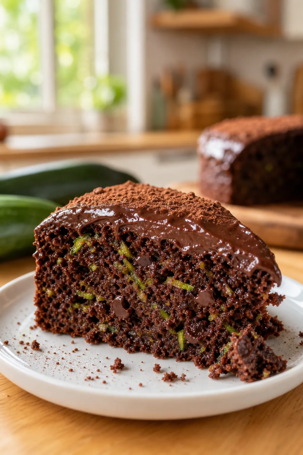 Moist and Rich Zucchini Chocolate Cake That Feels Like a Treat
