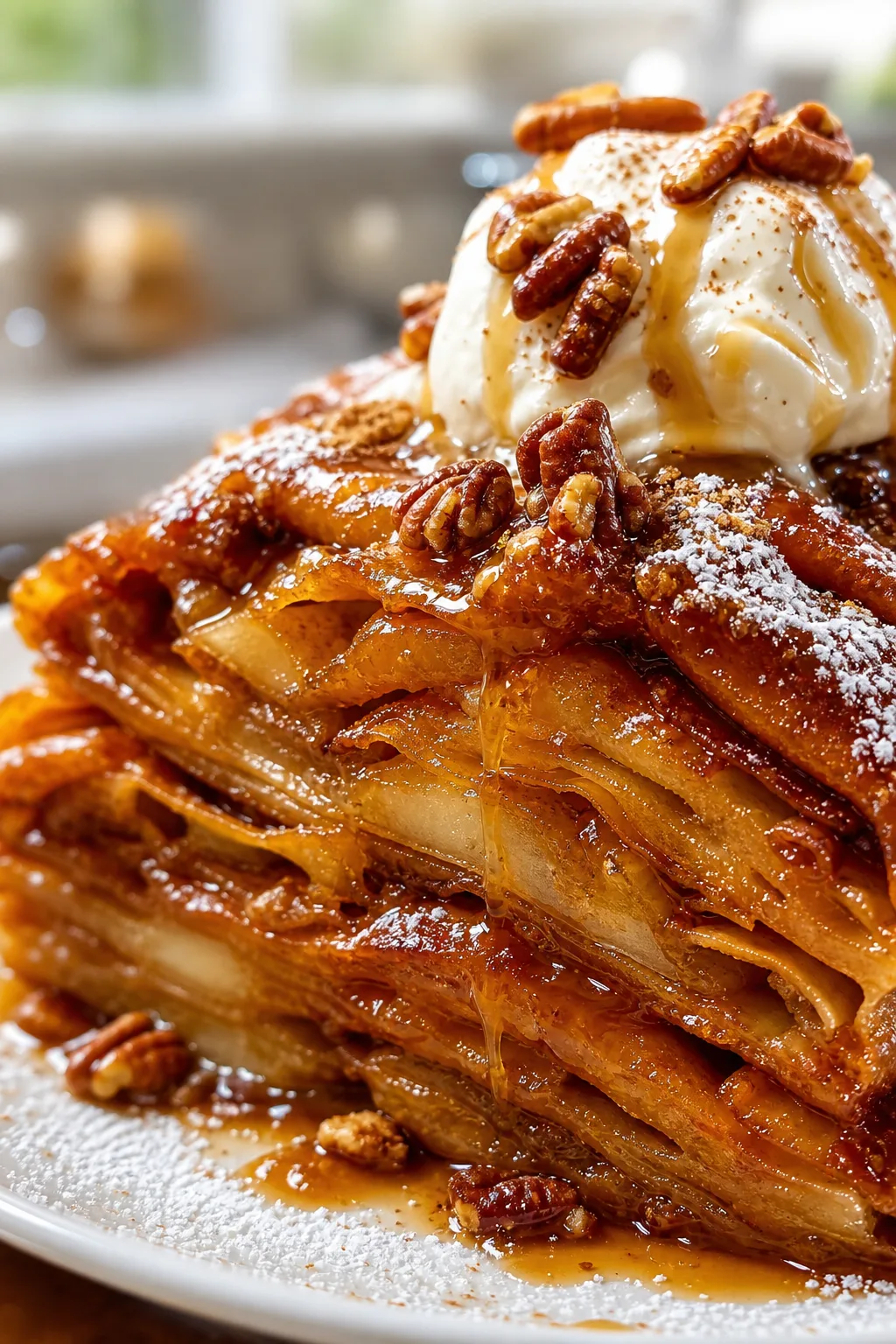 Cozy Spiced Pear Dessert with Warm Cinnamon and Cloves