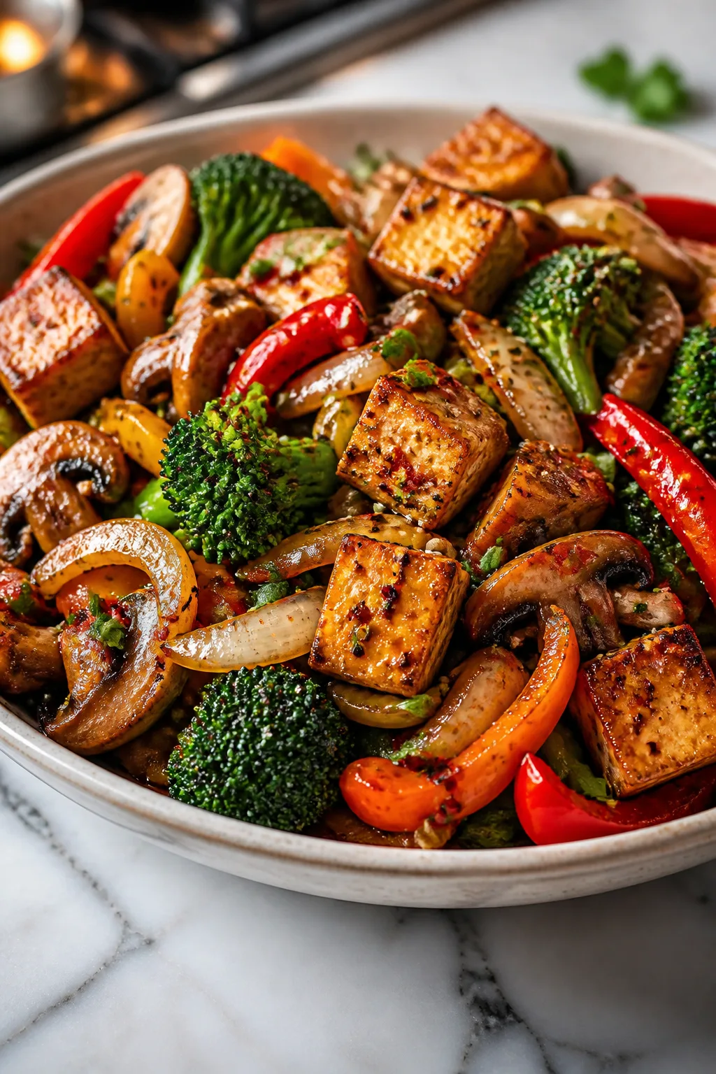 Easy and Flavorful Vegan Stir Fry with Soy Ginger Sauce